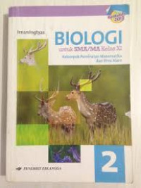 Image of Biologi Untuk SMA/MA Kelas XI Jilid 2 Klp Peminatan Matematika Dan Ilmu Alam Kurikulum 2013